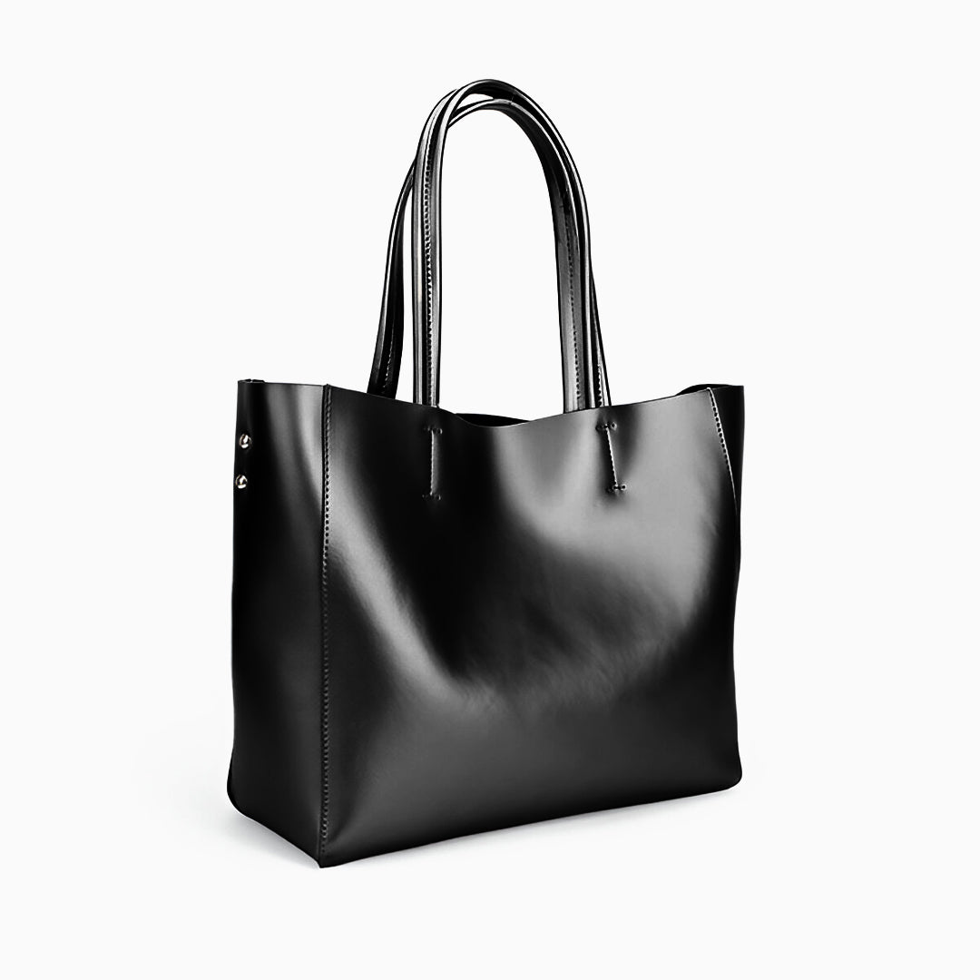 Pia Metallic Tote Bag