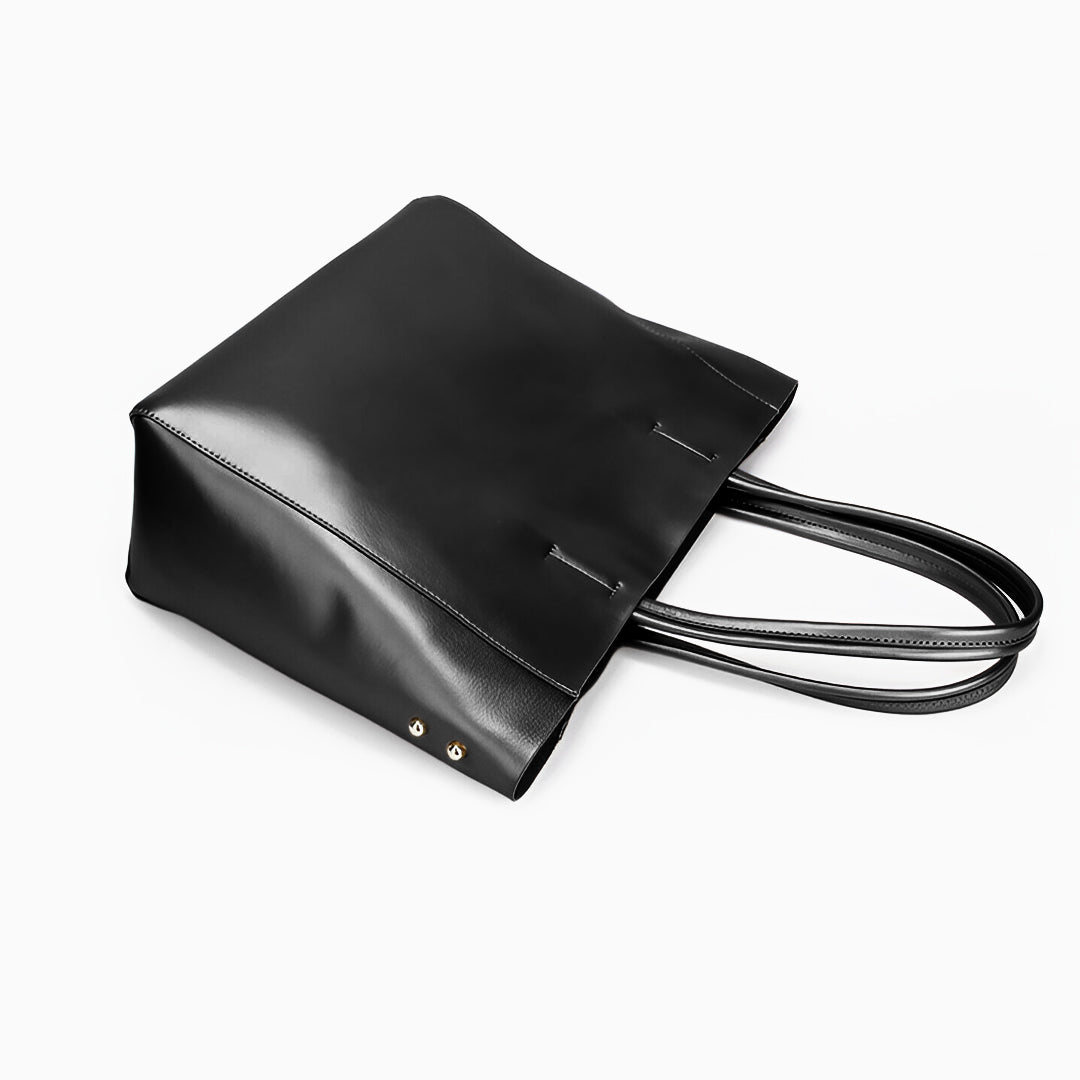 Pia Metallic Tote Bag