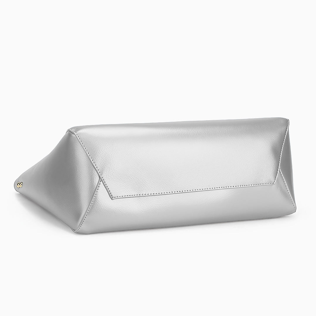 Pia Metallic Tote Bag