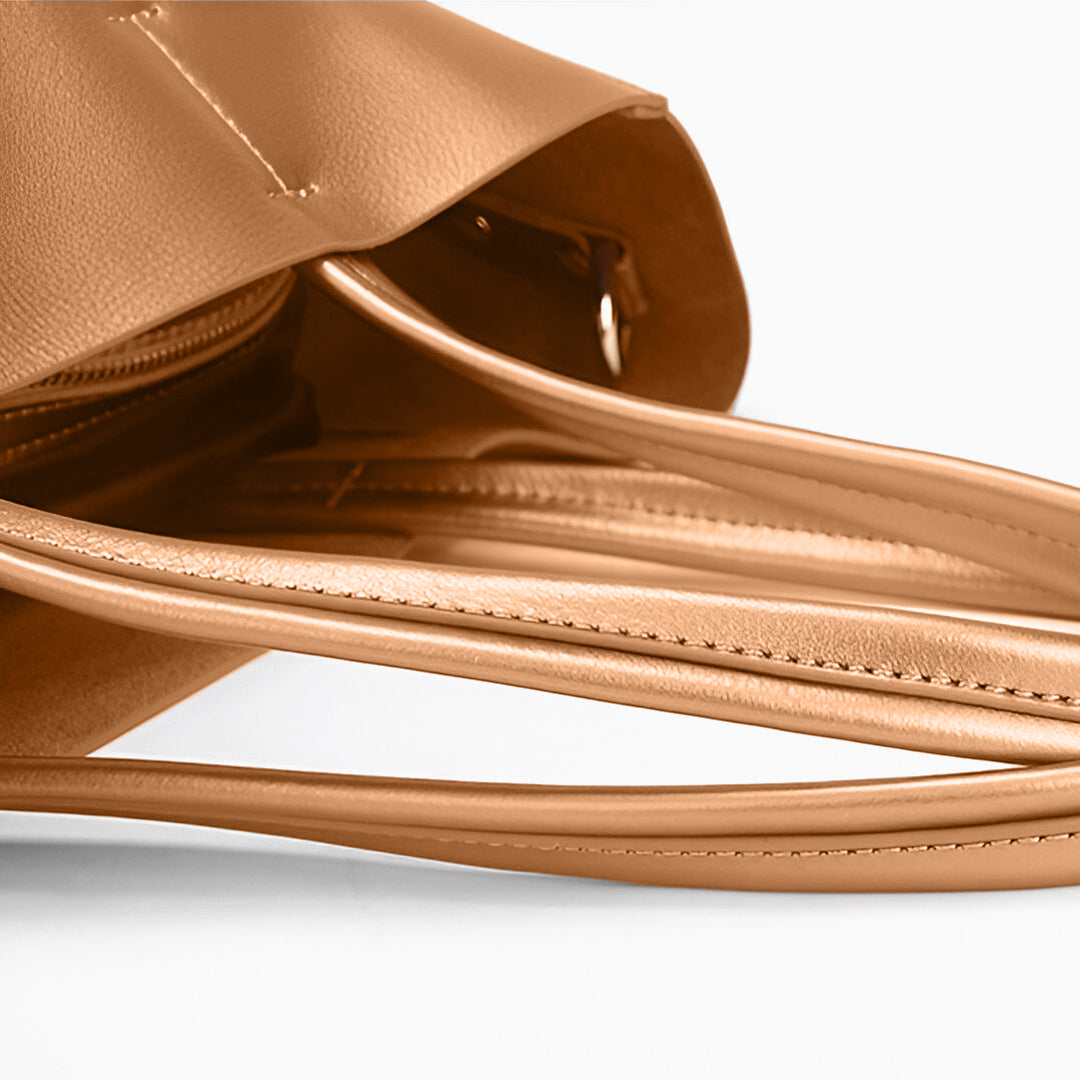Pia Metallic Tote Bag