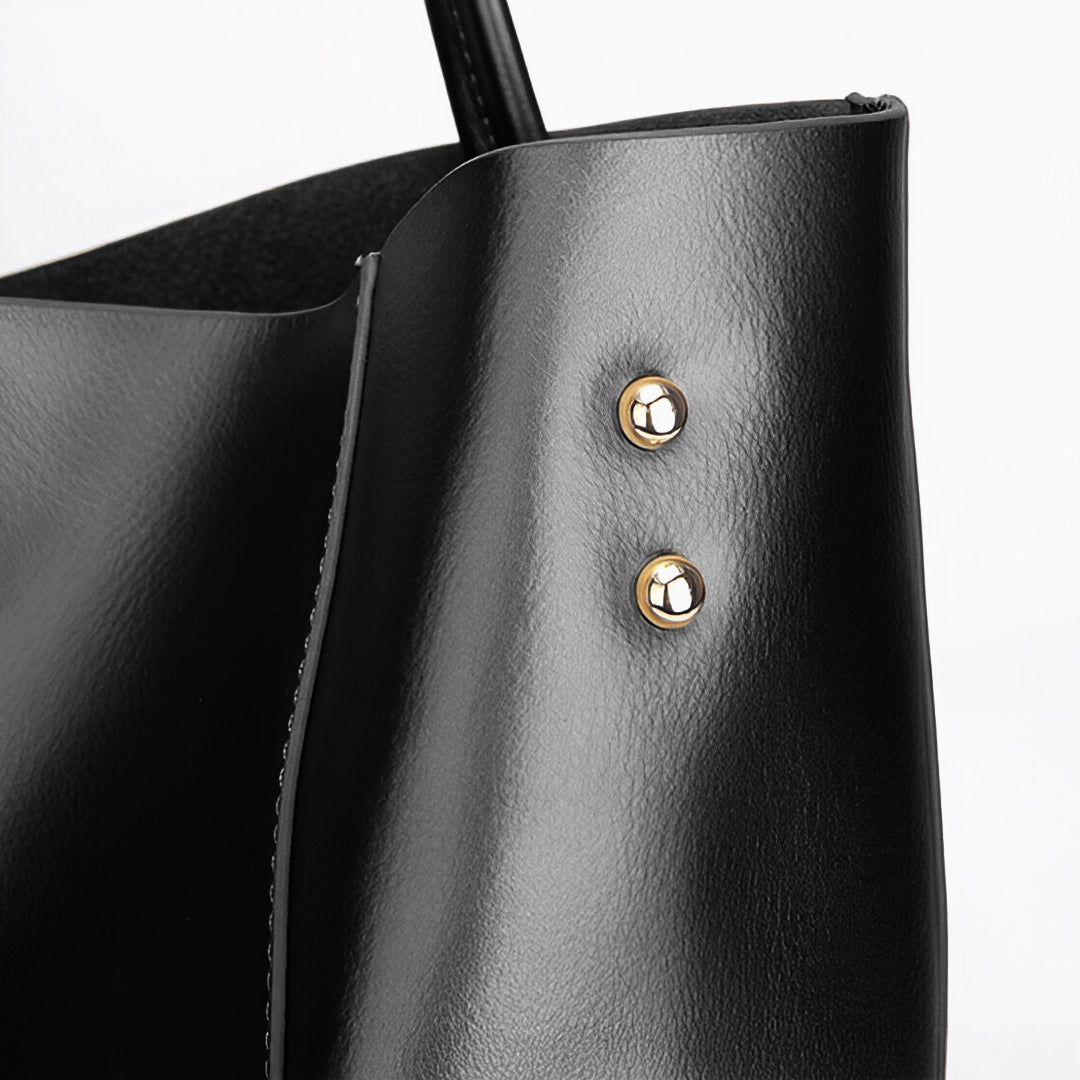 Pia Metallic Tote Bag