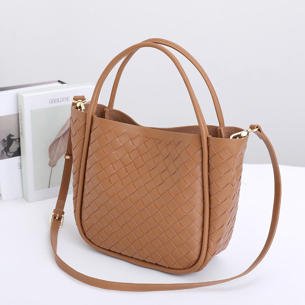 Zoe Woven Handbag